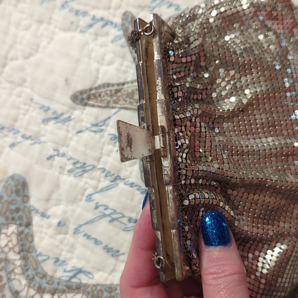 Whiting and Davis silver mesh bag - Picture 5 of 10